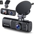 J02 1080p Nouveau design / Full HD / Enregistrement automatique de démarrage DVR de voiture 170 Degrés Grand angle CMOS 1.5 pouce LCD Dash Cam avec Vision nocturne / G-Sensor / Surveillance du / WDR