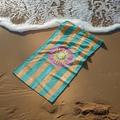Serviette de plage serviette de bain grande impression 3d motif de mer serviette serviette de bain drap de plage couverture classique 100% microfibre couvertures confortables