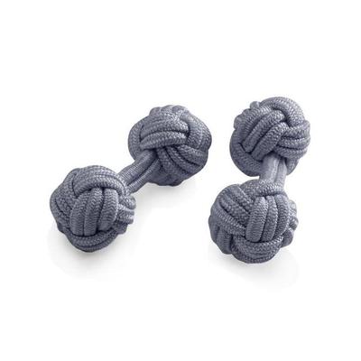 Brooks Brothers Men's Knot Cuff Links | Grey