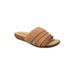 Women's Clea Slide Sandal by LAMO in Chestnut (Size 9 M)
