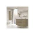 Mobile bagno con lavabo in ceramica incluso, 2 cassetti/1 anta 80 cm. Steppa - modello TAGUS