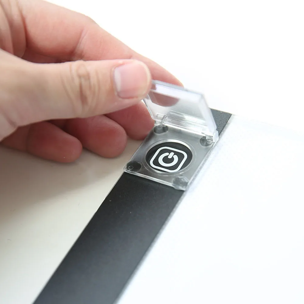 Accessoires de peinture diamant, couvercle de commutateur de coussin de lumière, couvercle de protection de bouton tactile de coussin de lumière d