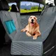 Juste de siège de voiture imperméable pour animaux de compagnie protecteur de siège arrière