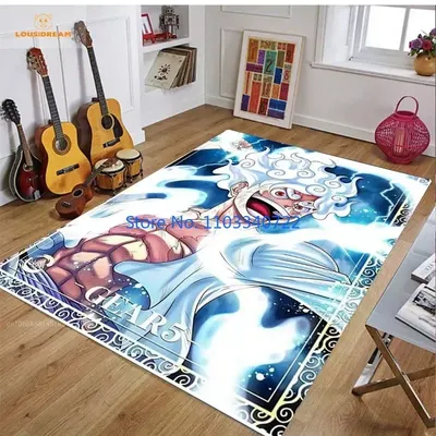 Anime Manga Gear 5 HOO-Tapis lea Tapis une pièce Décor pour salon Chambre à coucher Canapé