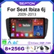 SEPTON-Autoradio Android 12 pour Seat Ibiza 6j 2009-2013 Navigation GPS 4G 2 Din Carplay Écran