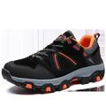 Men's Hiking Shoes Mountaineer Shoes Breathable Wearable Lightweight Sweat wicking Hiking Climbing Rubber Spring Autumn / Fall Black orange Brown Army Green Grey