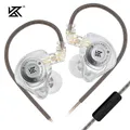 KZ-Écouteurs EDX PRO X IEM Dynamic Drive HiFi Deep Bass Sound Écouteur dehors Music Casque