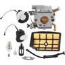 Carburateur, Carburetor Limentation en Carburant 11291200653 Kit Carb Carburateurs pour MS200 /