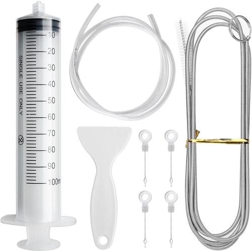 Linghhang - 8 pièces Trou de vidange de réfrigérateur, ensemble d'outils de nettoyage de