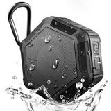 Bluetooth Shower Speaker Waterproof Portable Bluetooth Speaker with HD Stereo 8 Hours Playtime Wireless Speaker 360Â° Surround Sound Mini Outdoor Speaker for Party Travel