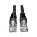 Tripp Lite Cat6 Gigabit Snagless Molded Patch Cable (RJ45 M/M) - Black 25-ft.(N201-025-BK)