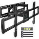 OUWI Full Motion TV Wall Mount for 50â€�-90â€� TVs up to 165lbs TV Mount Bracket with Dual Articulating Arms Swivel Tilt Extension Max VESA 800x400mm Fits 16â€�18â€� to 24 Studs PSXFK1