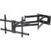 Heavy Duty Long Arm TV Wall Mount 43 Dual Articulating Arm Full Motion Swivel Tilt Level Fits 42-95 TVs Holds 165 lbs VESA 800x400mm Easy Installation Space Saving