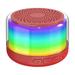 CGLFD Clearance Bluetooth Speaker Colorful Cool Wireless Good Quality High End Mini Sound System Red