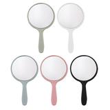 ZHXXCUM Hand Mirror Mirrors Makeup Mirror Heldcute Shape Round Gifts Portable Vanitykids Handle Handheld Handl Small Unique