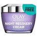 Olay Regenerist Night Recovery Cream Face Moisturizer Fragrance Free 1.7 oz