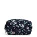 Vera Bradley Women s Performance .. Twill Medium Cosmetic Makeup .. Organizer Bag Navy Garden .. One Size