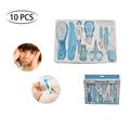 10Pcs Baby Health Care Kit Newborn Kid Care Baby Hygiene Kit Grooming Set Thermometer Scissor Nail File for Baby