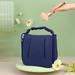 Dopebox Portable Cosmetic Bag Women/Men Hanging Cosmetic Organizer Makeup Bag Gifts for Her Water Resistant Makeup Bag for Accessories Toiletries Cute Make Up Cosmetic Travel Bag (Navy)