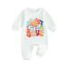 Bmnmsl Cozy Sweatshirts Rompers for Infant Boys and Girls