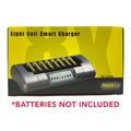 Powerex MH-C800S Eight Slot Smart Charger for AA/AAA NiMH Batteries