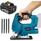 Jigsaw,18v LXT Variable Speed Cordless Brushed Jigsaw + 5=4 Blades + 1 x 5.5A Battery (Charger Not Included),Compatible with Makita Battery