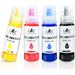 Sublimation Ink Refill for Epson EcoTank Printers ET-2803 ET-2720 ET-2760 ET-2750 ET-15000 ET-4700 ET-3760 L3110