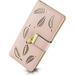 Women Long Clutch PU Leather Wallet Card Holder Phone Bag Case Purse Handbag Pink