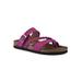 Women's White Mountain Hazy Sandals by White Mountain in Purple Rain Suede (Size 8 M)