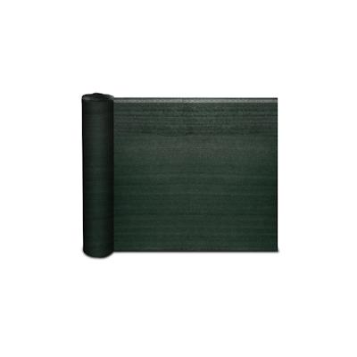 KARAT Zaunblende "Marius" - Schattiergewebe 150g/m² mit Befestigungszubehör - Sonnenschutz Sichtschutz Windschutz / 1,5 x 10 m - Grün Image