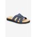 Women's Skai Sandal by Franco Sarto in Navy (Size 9 M)