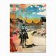 Big Sky Country Cowboy Collage 7 Canvas Print by The Western Collection