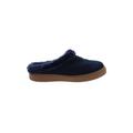 Aerosoles Mule/Clog: Slip-on Platform Bohemian Blue Solid Shoes - Women's Size 9 - Round Toe