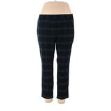 Lands' End Casual Pants - High Rise: Green Bottoms - Women's Size 16