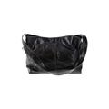 Hobo Bag The Original Leather Shoulder Bag: Black Solid Bags