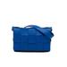 Bottega Veneta Leather Crossbody Bag: Blue Bags