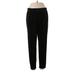 Lou & Grey for LOFT Velour Pants - Mid/Reg Rise: Black Activewear - Women's Size Large