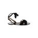 J.Crew Sandals: Black Solid Shoes - Women's Size 10 - Open Toe