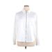 Air Jordan Track Jacket: White Jackets & Outerwear - Women's Size X-Large