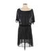 Marc by Marc Jacobs Casual Dress - Popover: Black Dresses - Women's Size Medium