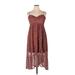 Maurices Casual Dress - A-Line Sweetheart Sleeveless: Red Dresses - Women's Size X-Large