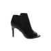 Joie Ankle Boots: Black Print Shoes - Women's Size 38 - Open Toe