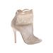 Chinese Laundry Heels: Ivory Solid Shoes - Women's Size 7 1/2 - Peep Toe