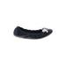 Jack Rogers Flats: Blue Print Shoes - Women's Size 6 - Round Toe