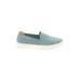 Kelly & Katie Flats: Teal Stripes Shoes - Women's Size 8