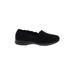 Skechers Flats: Black Print Shoes - Women's Size 11 - Almond Toe