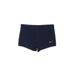 Nike Athletic Shorts: Blue Solid Activewear - Women's Size Small