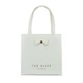 Ted Baker Aracon Plain Bow Small Icon Tote Bag in Ivory Cream