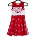 Disney Dresses | Disney High School Musical East High School Wildcat Cheerleading Dress | Color: Red/White | Size: Lg