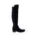 Blondo Boots: Black Solid Shoes - Women's Size 8 - Almond Toe